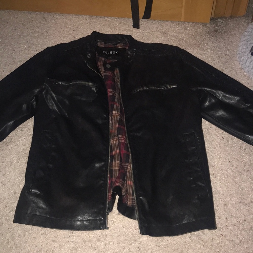 Guess Faux Leather Jacket